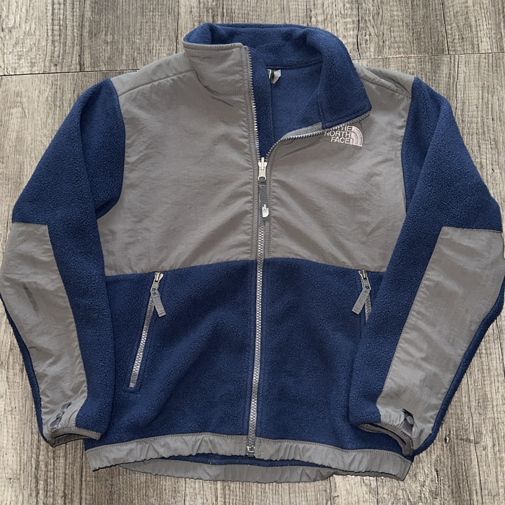 THE NORTH FACE kids zip up Polartec  fleece jacket